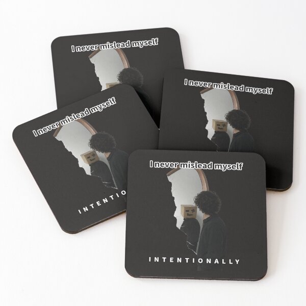 Item preview, Never Mislead Myself Intentionally Mirror Quote designed and sold by Heal of Souls Designs .