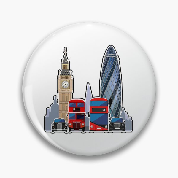 Item preview, London past and present designed and sold by icgraphicdesign.