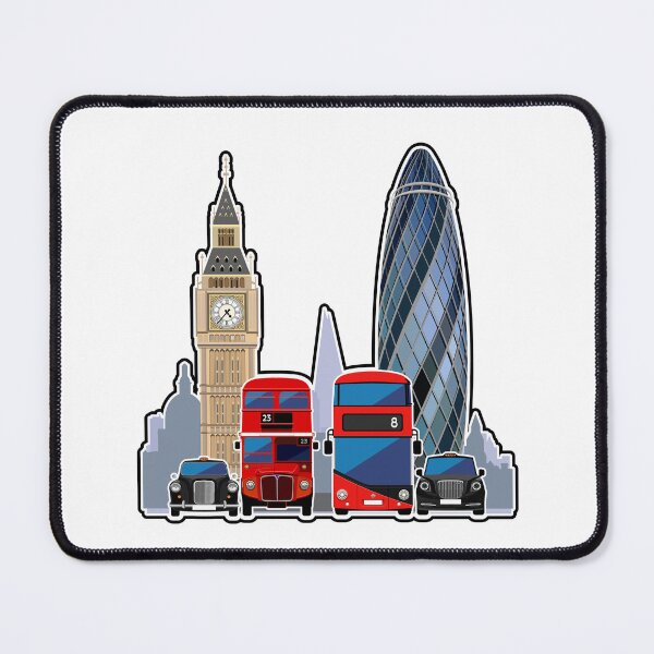 Item preview, London past and present designed and sold by icgraphicdesign.