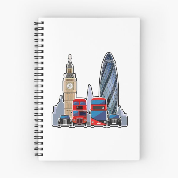 Item preview, London past and present designed and sold by icgraphicdesign.