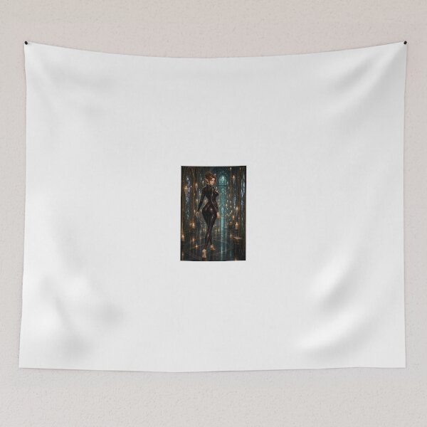 Item preview, Fortana Valentina in Dark Gothic Hallway designed and sold by CathryneDelamort.
