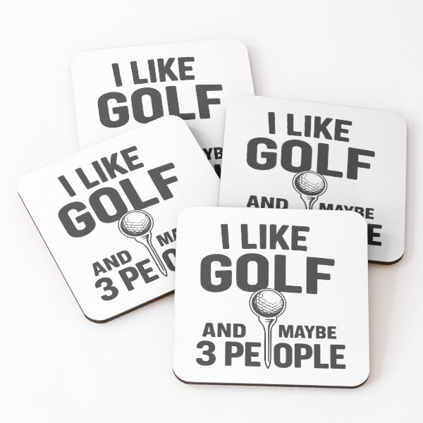 Item preview, i like golf and maybe 3 people,Funny Golf designed and sold by CloudyPress.