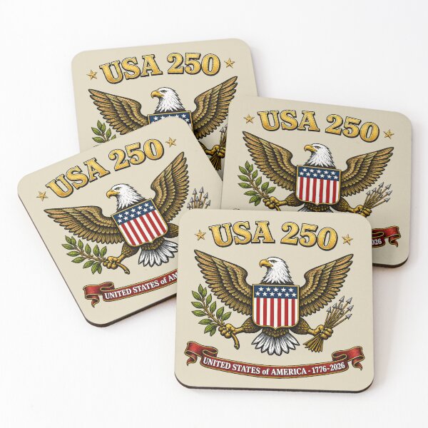 Item preview, USA 250 - America 250th anniversary - Bald Eagle - 250 years designed and sold by krewyork.