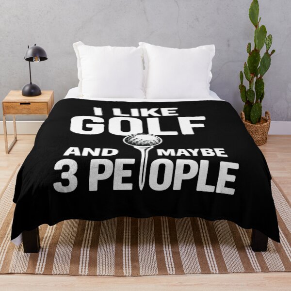 Item preview, i like golf and maybe 3 people,Funny Golf designed and sold by CloudyPress.