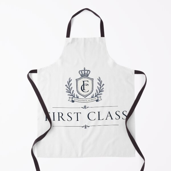 Item preview, First Class – Old Money Luxury Aesthetic Vintage Crest Design designed and sold by Ve & Co.