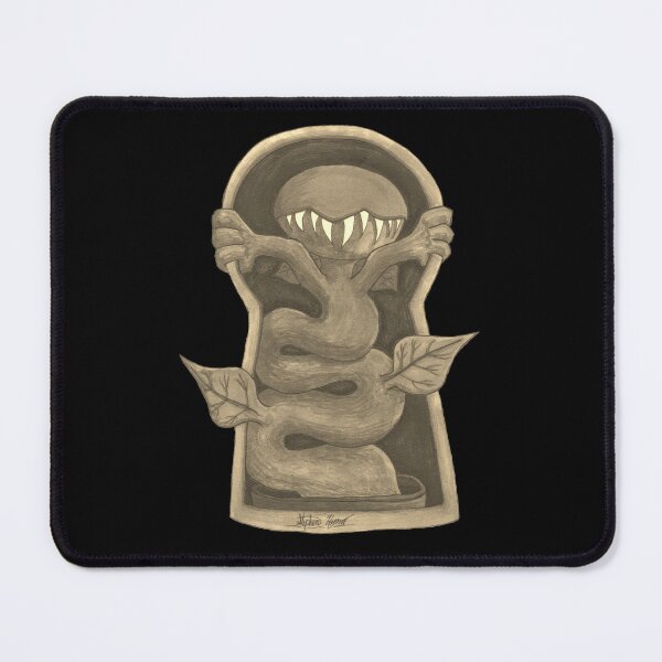 Item preview, Sepia Venus Flytrap Escaping Through The Keyhole designed and sold by Grimmlar.