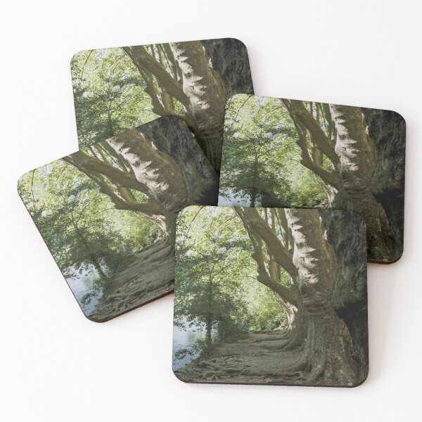 Item preview, Guards of the Emerald River - Antique Plane Trees of Provence designed and sold by Open Road Gallery .