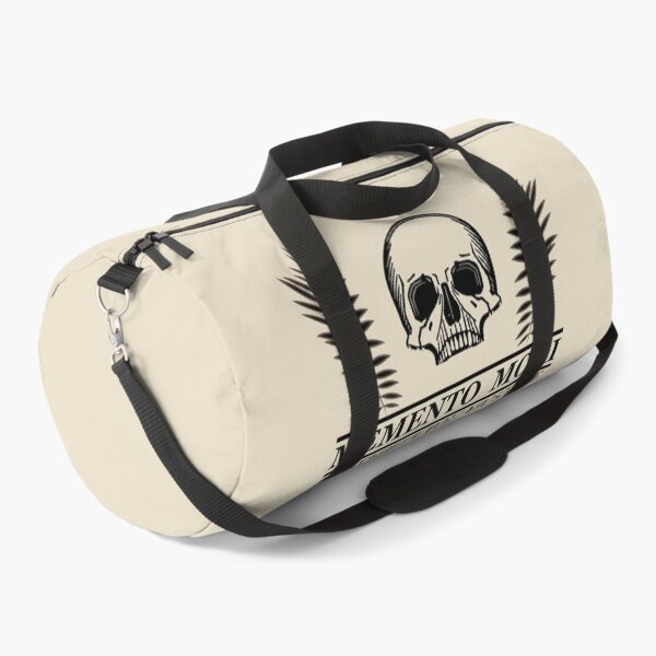 Item preview, Floral skull Dark Latin Quotes - Remember Your Death - Memento Mori designed and sold by Alexaltay.