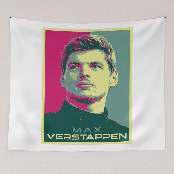 Item preview, Max Verstappen Red Bull Racing Pop Art Poster designed and sold by aloefx.