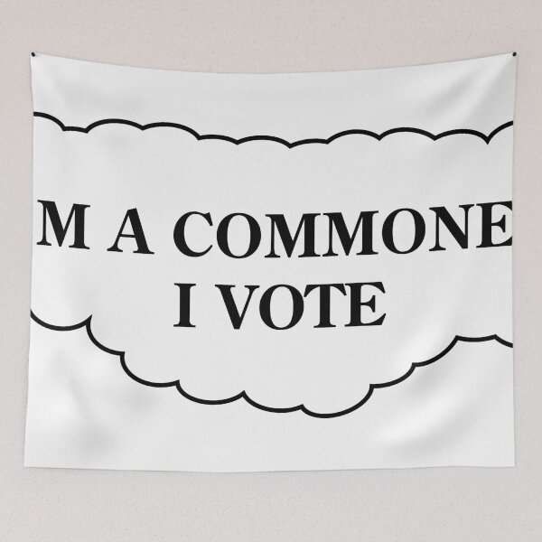 Item preview, I'm A Commoner. I Vote. designed and sold by VisionWind.