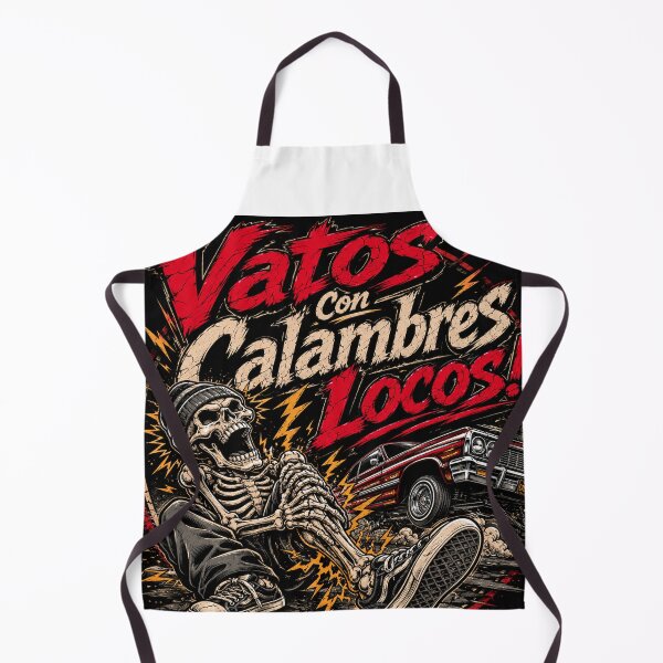 Item preview, Vatos Con Calambres Locos! designed and sold by nakedlunch02.