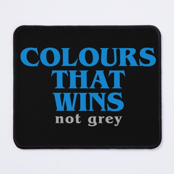 Item preview, Colours That Win Not Grey T-Shirt | Colourful Retro Typography Graphic Tee designed and sold by Andriana123.