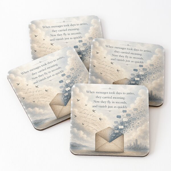 Item preview, When Messages Took Days to Arrive designed and sold by artlife2026.