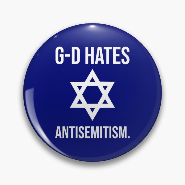 Item preview, G-d hates antisemitism.  designed and sold by Rachel the Artist .