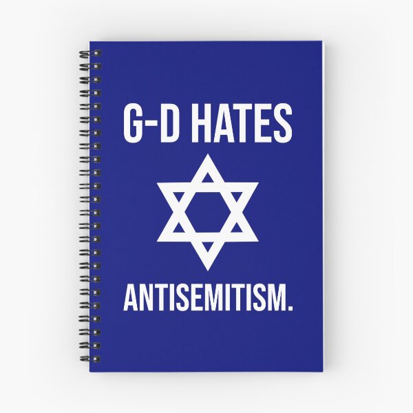 Item preview, G-d hates antisemitism.  designed and sold by Rachel the Artist .