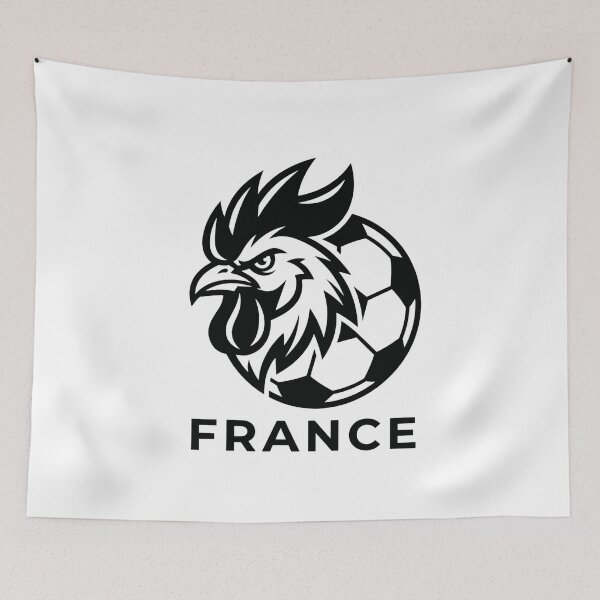 Item preview, France Soccer Rooster Premium Minimalist World Cup Sticker designed and sold by Mr-wow.