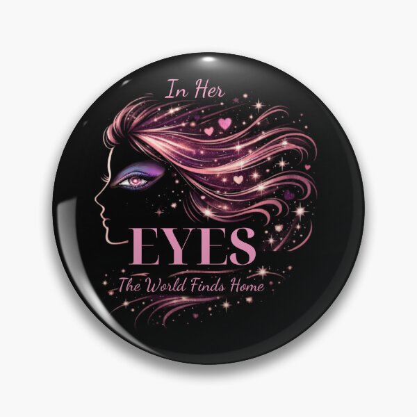 Item preview, In Her Eyes, The World Finds Home - Romantic love Art designed and sold by MasCorner.