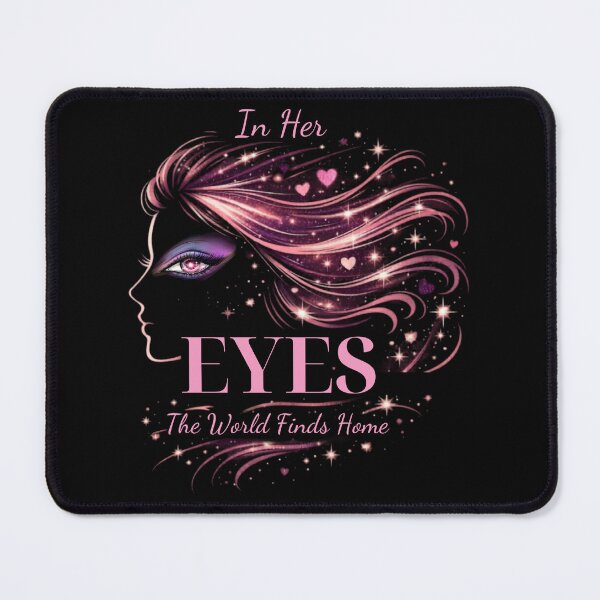 Item preview, In Her Eyes, The World Finds Home - Romantic love Art designed and sold by MasCorner.
