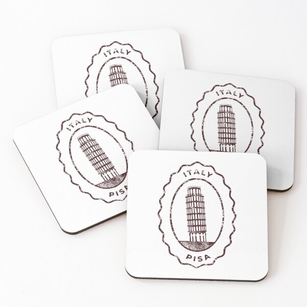 Item preview, Vintage Leaning Tower of Pisa Badge designed and sold by RickTShop.