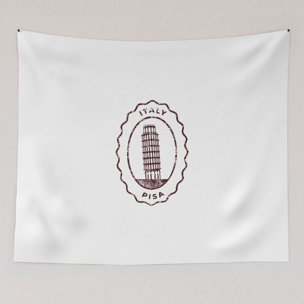 Item preview, Vintage Leaning Tower of Pisa Badge designed and sold by RickTShop.