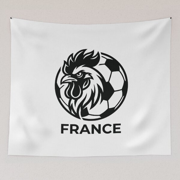 Item preview, Aesthetic France Soccer Rooster Athletic Corporate Decal designed and sold by Mr-wow.