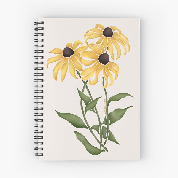 Item preview, Watercolor Black-Eyed Susans Flower- Texas Native Flower designed and sold by Marguerite Artistry.