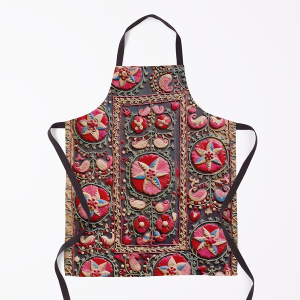 Item preview, Lakai Suzani Shakhrisyabz Embroidery designed and sold by Vicky Brago-Mitchell®.