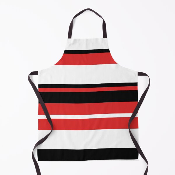 Item preview, Red, Black and White Abstract Horizontal Stripes designed and sold by TwelveParties.