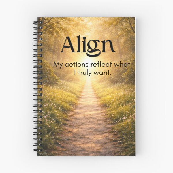 Item preview, Align: My Actions Reflect What I Truly Want | Inspirational Home Decor & Motivational Apparel Gift designed and sold by Compass and a Camera.