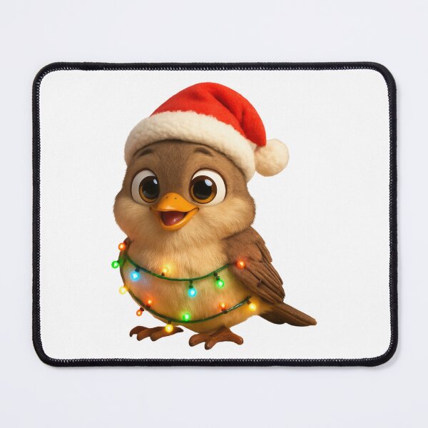 Item preview, Christmas Flycatcher Bird designed and sold by Sillytoe.