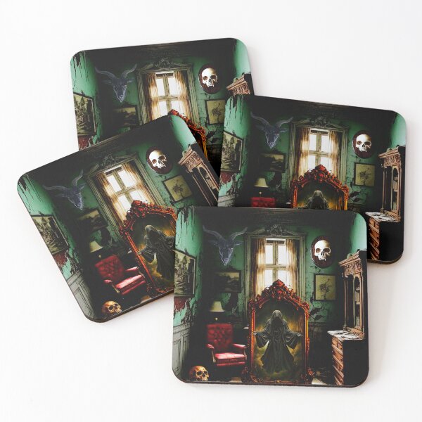Item preview, Gothic Grim Reaper in Haunted Room  designed and sold by FahdSpaceArt.