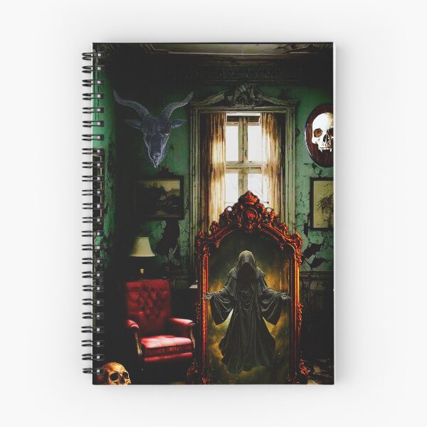 Item preview, Gothic Grim Reaper in Haunted Room  designed and sold by FahdSpaceArt.