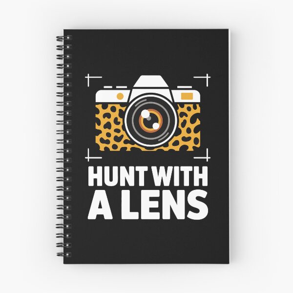 Item preview, Hunt with a Lens Bold Wildlife Photography Concept Animal Pattern Camera designed and sold by NaturEdeN.