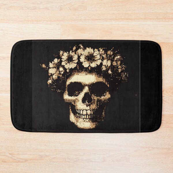 Item preview, Flower Floral Skull designed and sold by ClubVacay.