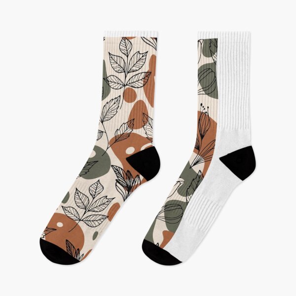 Item preview, Boho Botanical Floral Pattern | Nature Inspired Leaf & Flower Design designed and sold by GalleryPeak.