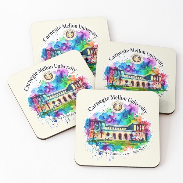 Item preview, Artistic Carnegie Mellon University CFA Building Watercolor designed and sold by EvergreenPark - Tee Studio.