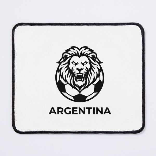 Item preview, Argentina Soccer Lion Premium Minimalist World Cup Sticker designed and sold by Mr-wow.