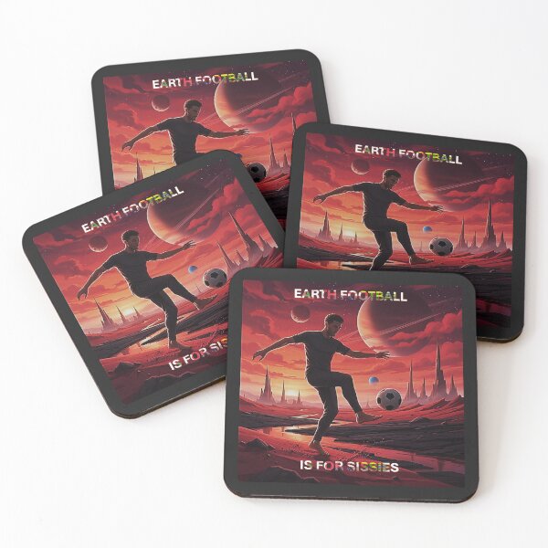 Item preview, Earth Football Is For Sissies designed and sold by Patricia Brown.