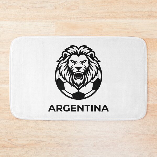 Item preview, Argentina Soccer Lion Premium Minimalist World Cup Sticker designed and sold by Mr-wow.