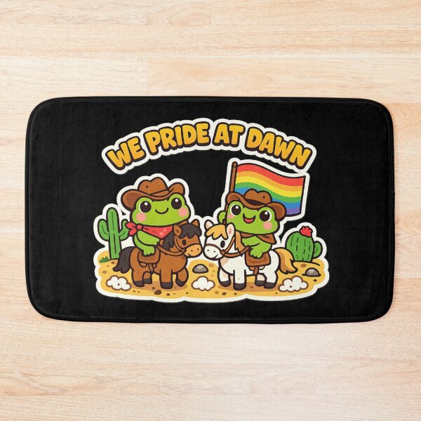 Item preview, We Pride At Dawn Cute Frogs Western Horses LGBTQ Vintage designed and sold by SunfullyYours.