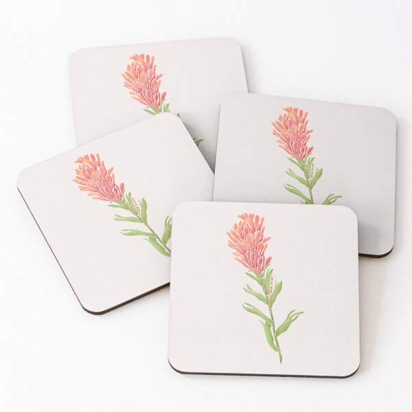 Item preview, Watercolor Indian Paintbrush Flower- Texas Native Flower designed and sold by Marguerite Artistry.
