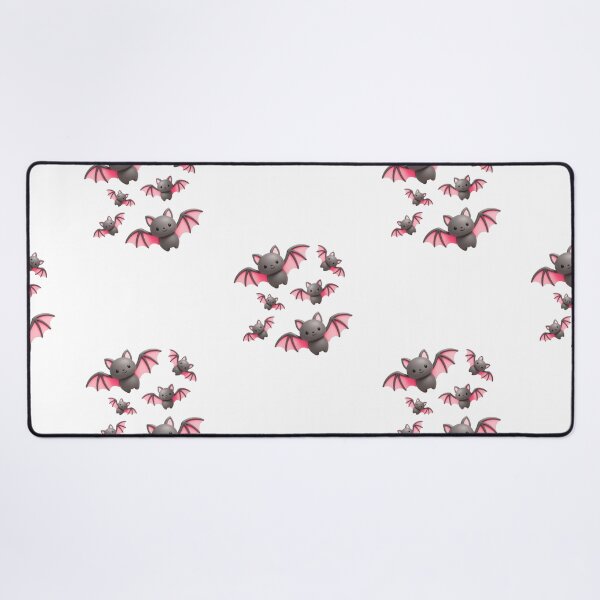 Item preview, Cute Pink Bats - Flying Bat Friends  designed and sold by madebyjulia7.