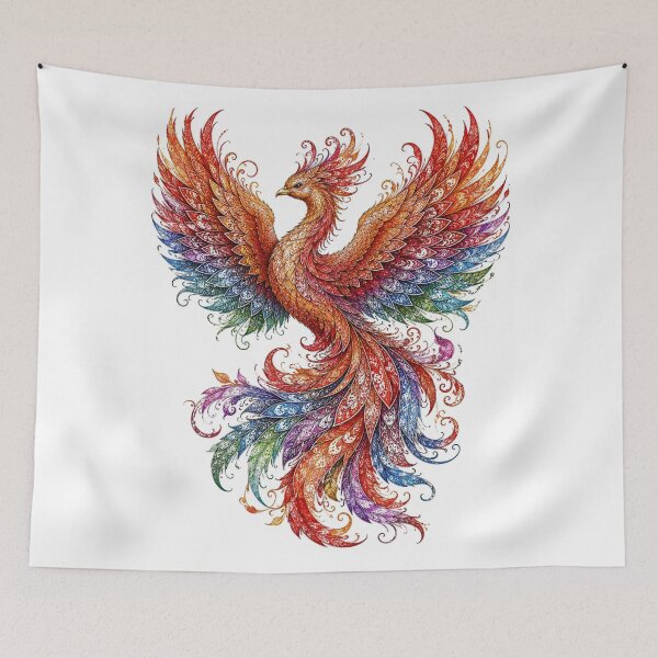 Item preview, Intricate Phoenix designed and sold by PaintedbyCarol.