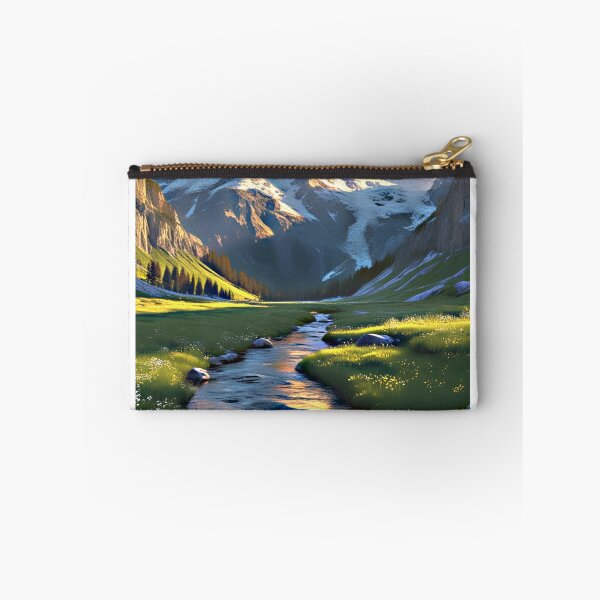 Item preview, Alpine Valley at Dawn designed and sold by LofiHorizon.