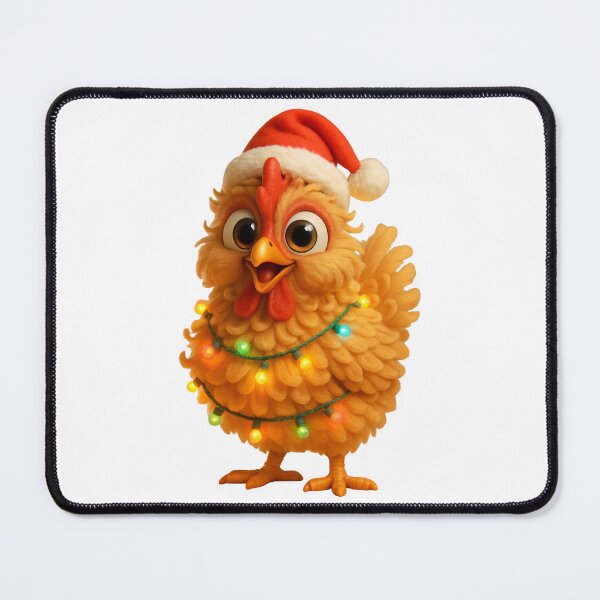 Item preview, Christmas Frizzle Chicken 1 designed and sold by Sillytoe.