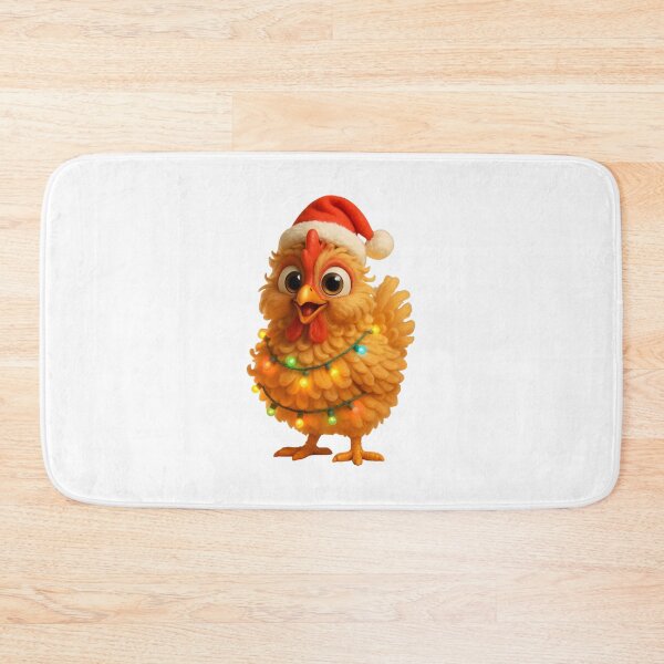 Item preview, Christmas Frizzle Chicken 1 designed and sold by Sillytoe.