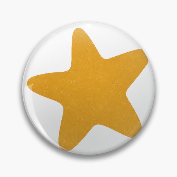 Item preview, Minimalist Gold Star | Cute Simple Star Shape | Happy Positive Aesthetic Design designed and sold by Digital Culture Studio.