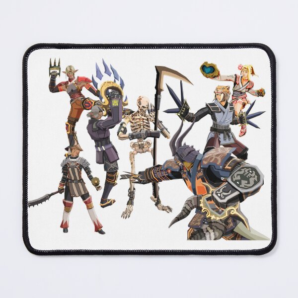 Item preview, A3 FFxi monk party designed and sold by Coolpicsforever.