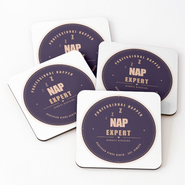 Item preview, Professional Napper Certified Since Birth Vintage Badge designed and sold by Mega-Shopping.