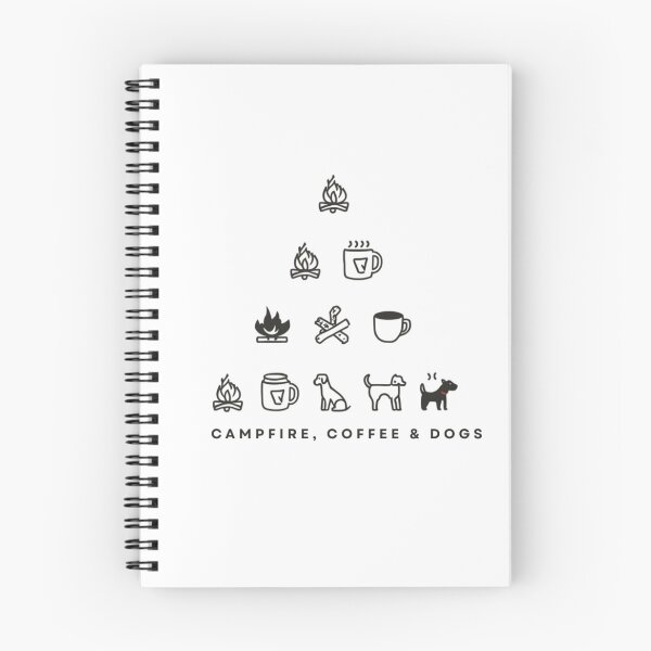 Item preview, Camping Coffee Dogs – Cute Dog Lover Outdoor Adventure Design designed and sold by gluxdesing.